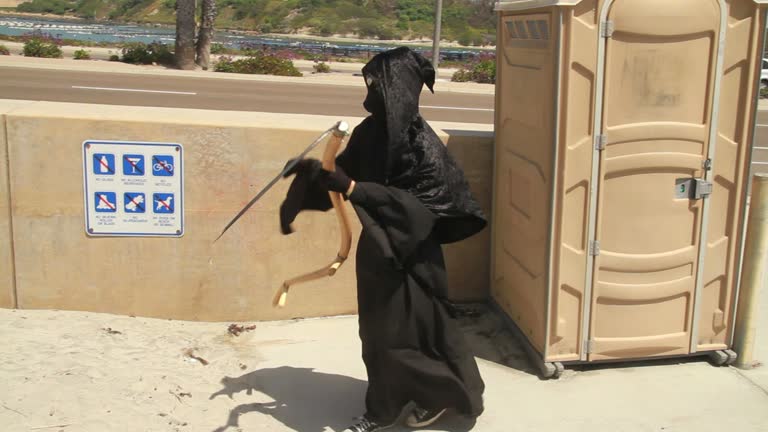 Portable Restroom for Sporting Events